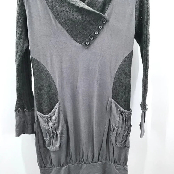 Women's Dzhavael Couture Long Sweater Tunic S Abstract Lagenlook Textile Art - Picture 10 of 11